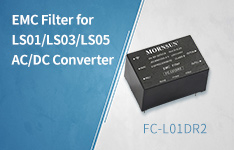 EMC Filter for LS01/LS03/LS05 AC/DC Converter——FC-L01DR2