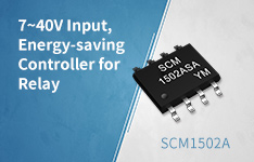 7~40V Input, Energy-saving Controller for Relay -SCM1502A
