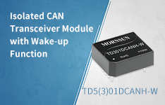 Isolated CAN Transceiver Module with Wake-up Function—TD5(3)01DCANH_W