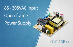 85 - 305VAC Input Open-frame Power Supply - LO10-13Bxx