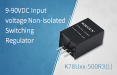 9-90VDC Input voltage Non-Isolated Switching Regulator—K78Uxx-500R3(L) Series