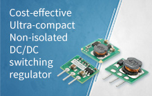 Cost-effective Ultra-compact Non-isolated DC/DC switching regulator K78xx(JT)-500R3-LB Series