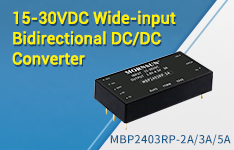 15-30VDC Wide-input Bidirectional DC/DC Converter - MBP2403RP-2A/3A/5A