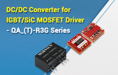 DC/DC Converter for IGBT/SiC MOSFET Driver - QA_(T)-R3G Series