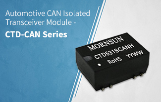 Automotive Isolated CAN Transceiver Module -CTD-CAN Series